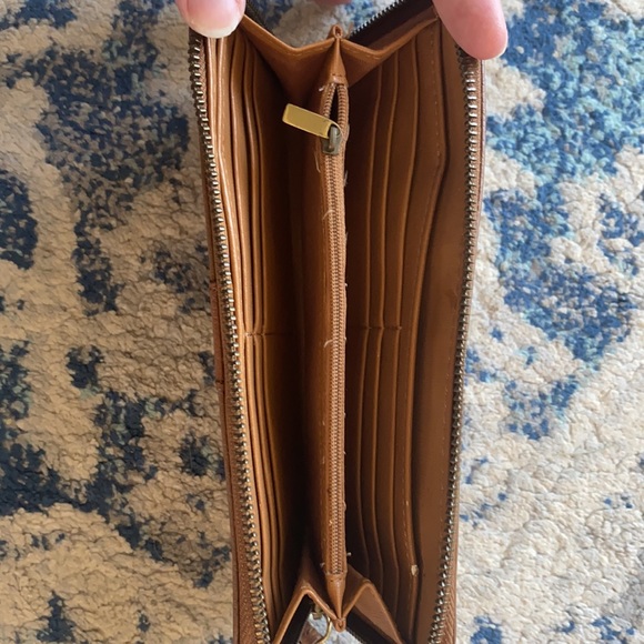 Brown leather fossil wallet - Picture 3 of 6